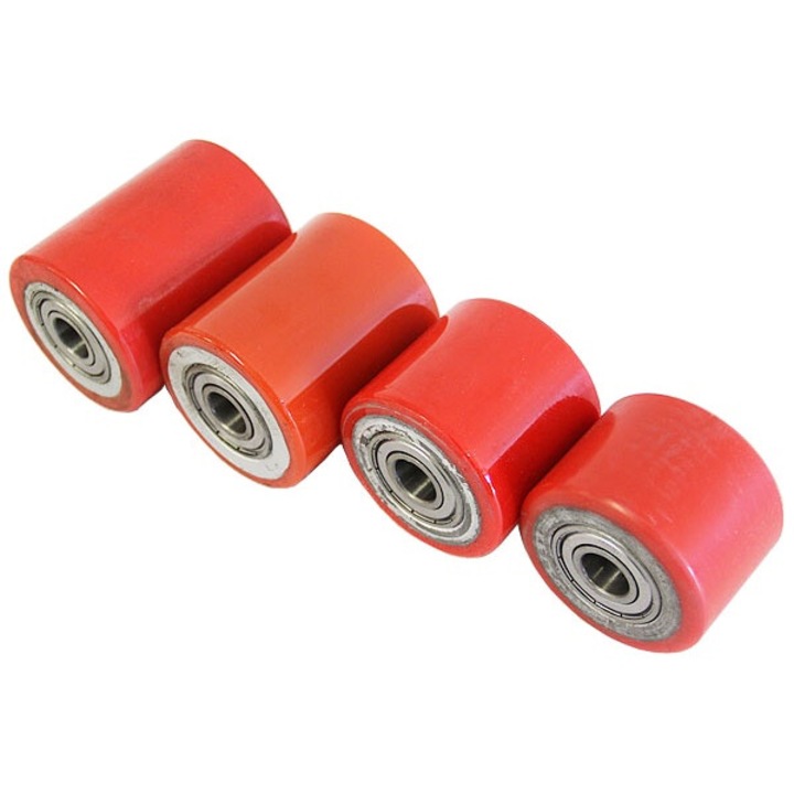 Rola de transpalet, 80x60mm, poliuretan, roti cu rulmenti, diametru 20mm