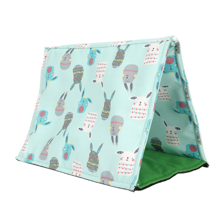 Culcus pentru reptile Enforose, cort calduros, material impermeabil, 1x1m