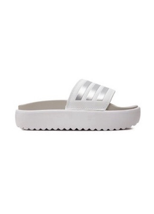 Дамски чехли Adidas, 303352189, Синтетични, 42 EU, Бели