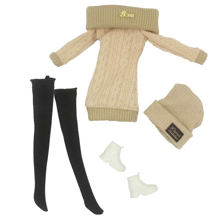 Комплект многоцветни дрехи за кукли 30 см, Enforose