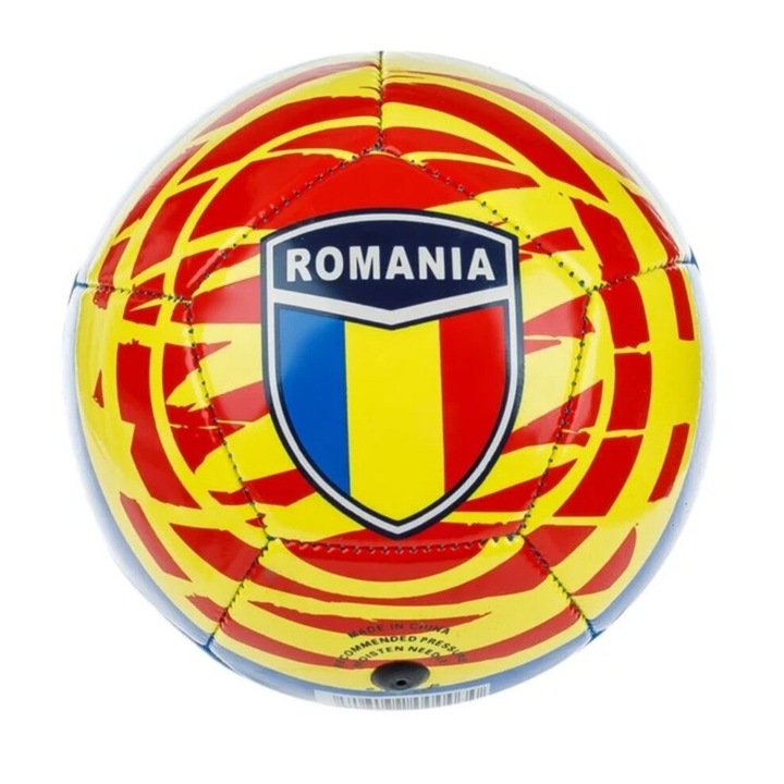 Minge de fotbal, Romania, PVC, multicolor, Nr.2