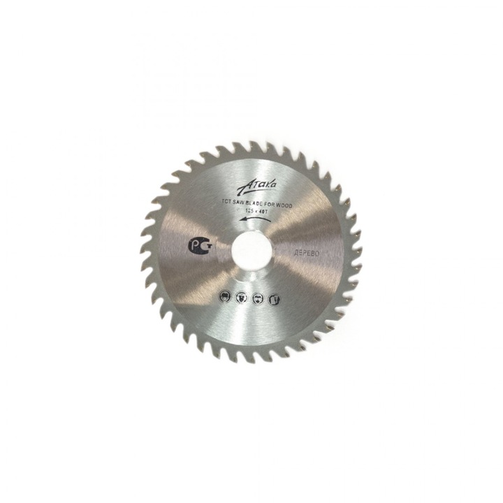Favágó tárcsa, 125 x 22, 23 mm, 40 fog, Craft-Tec MX432