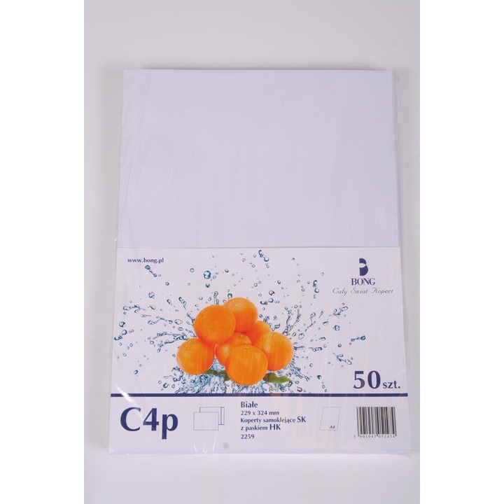 Plicuri C4 B-MAIL, 229x324mm, set 50 bucati, gri