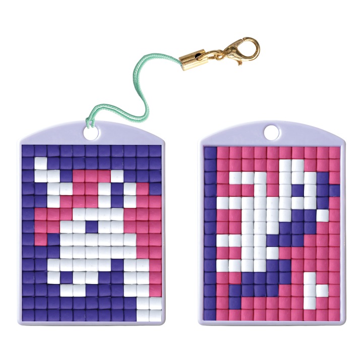 Set PixelHobby Start – Unicorn, 11 x 14 pixeli, Multicolor | Mozaic creativ pentru copii 6+