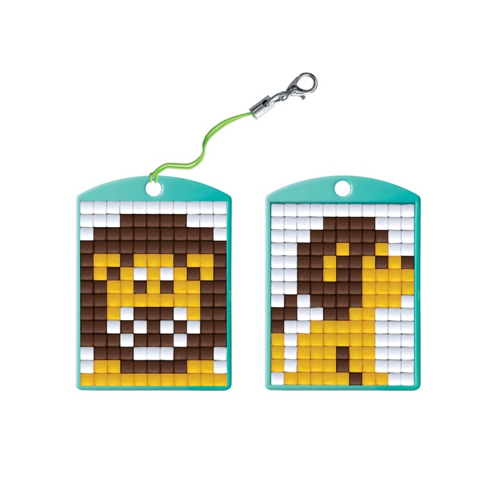 Set PixelHobby Start – Leu, 11 x 14 pixeli, Multicolor | Mozaic creativ pentru copii 6+