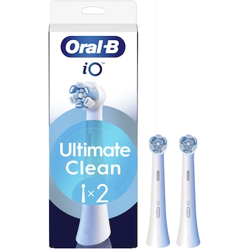Rezerve periuta de dinti electrica Oral-B iO Ultimate Clean, compatibile doar cu seria iO, 2 buc