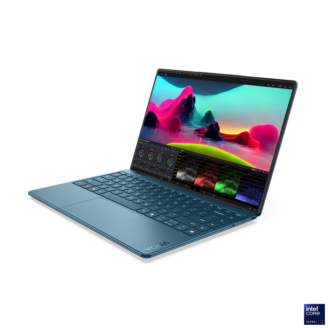 Laptop Lenovo Yoga Slim 9 14ILL10, 83CX0017RM, 14", Intel Core Ultra 7 258V (8-core), Intel Arc 140V 8 Core, 32GB 8533MHz LPDDR5x, Albastru