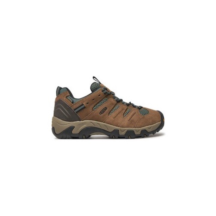 Дамски трекинг ботуши Keen, 304757815, Естествена кожа, Кафяв, Кафяв