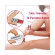 Epilator electric pentru femei 5 in 1, trimmer bikini, utilizare umeda si uscata, fara durere, incarcare USB, portabil
