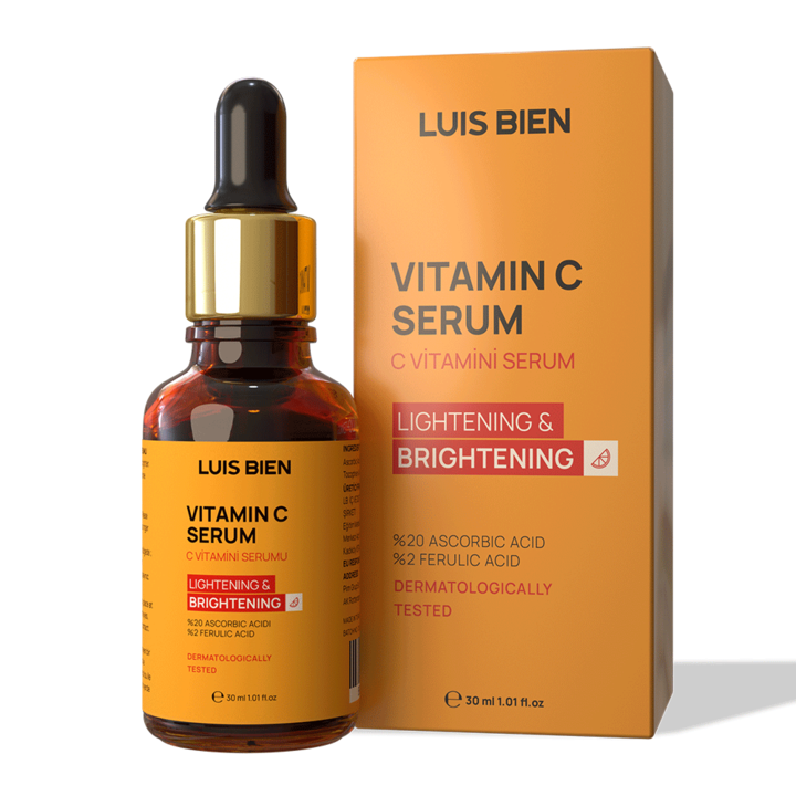 Ser cu Vitamina C 20% si Acid Ferulic 2% Luis Bien 30 ml Antioxidant, anti-pete, revitalizant pentru toate tipurile de ten”