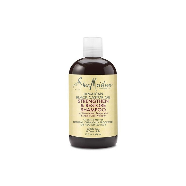 Sampon fortifiant, Jamaican Black Castor Oil, Shea Moisture, 384 ml