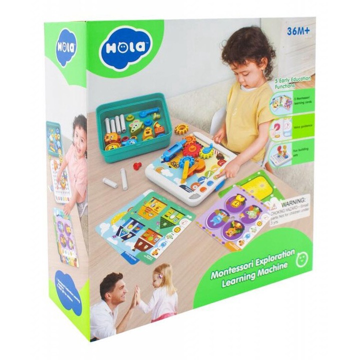 MTS 5100619 Montessori készségfejlesztő játék angol nyelvű
