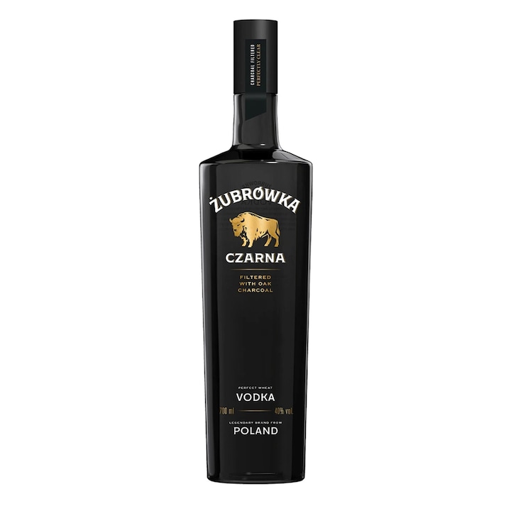 Vodka Zubrowka Czarna, 40%, 0.7L