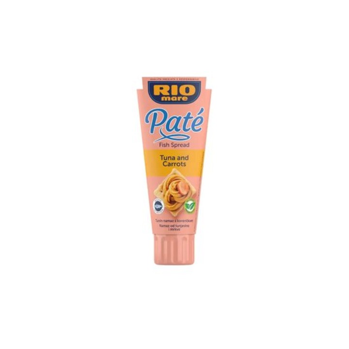 Pate Ton si Morcov, 100 g, Rio Mare