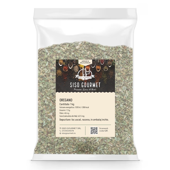 Oregano, Siso Gourmet, 1 Kg