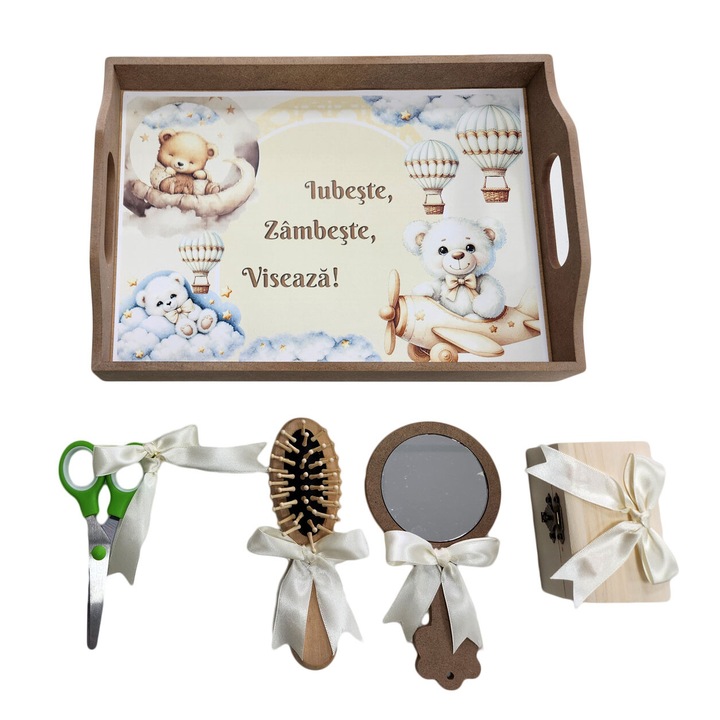 Tava mot, set 5 piese, model Vise