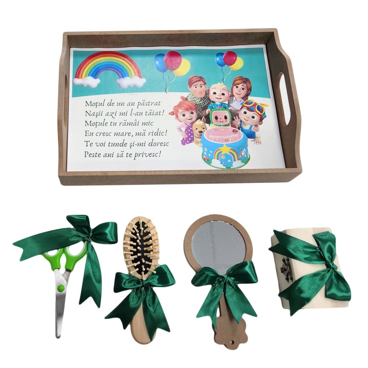 Tava mot, set 5 piese, Cocomelon