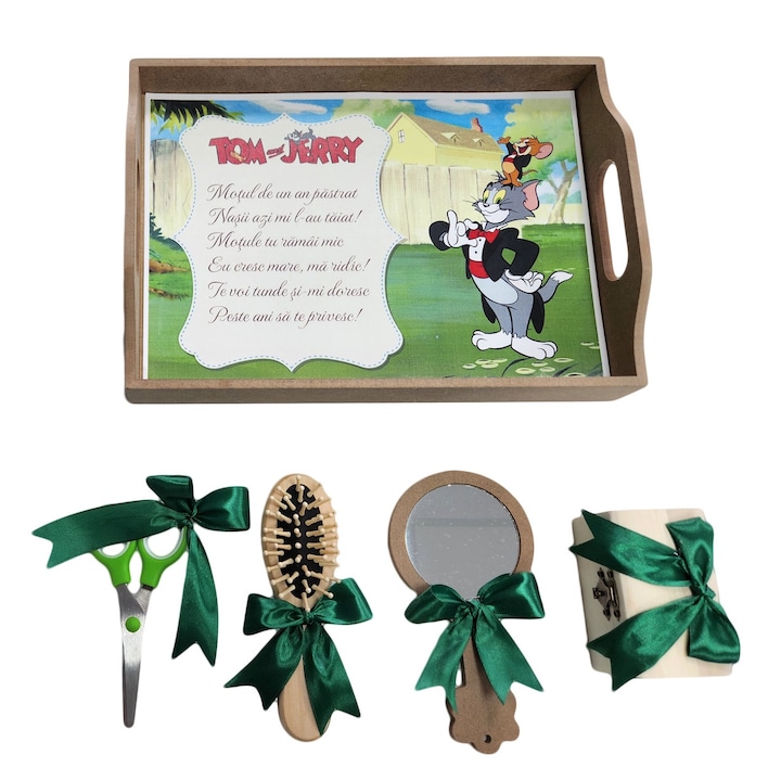 Tava mot, set 5 piese, Tom si Jerry