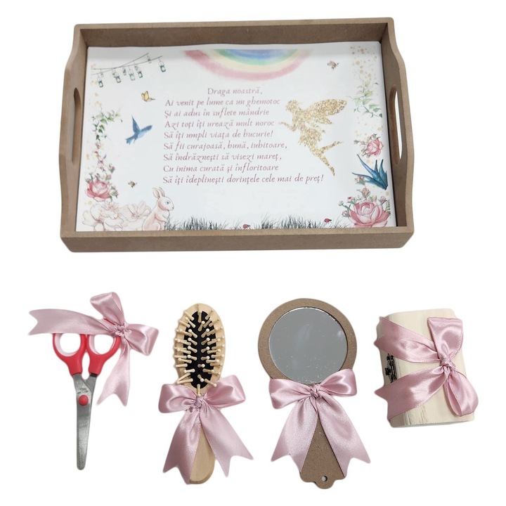 Tavita mot fetite, set 5 piese, Ursire