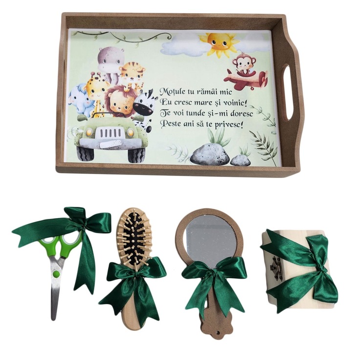 Tavita mot, set 5 piese, Zoo