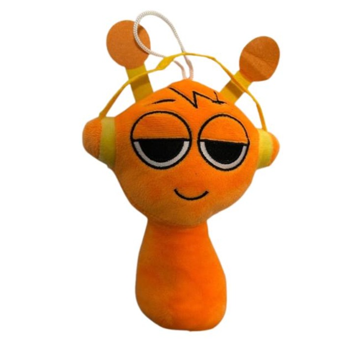 Sprunki Oren plüssjáték, narancssárga, 23cm