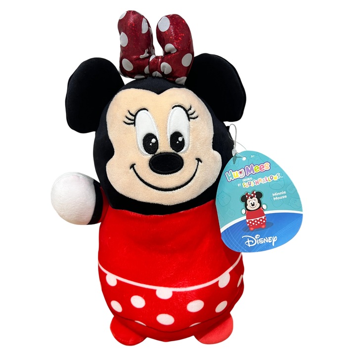 Jucarie de plus Squishmallows - Hugmees Minnie Mouse, 25 cm