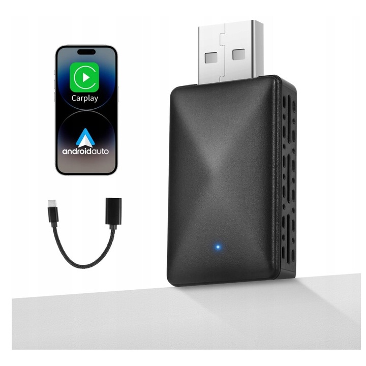 Vezeték nélküli adapter Carplay Box 5.0 (2Air) rendszerhez Carplay / Android Auto rendszerhez