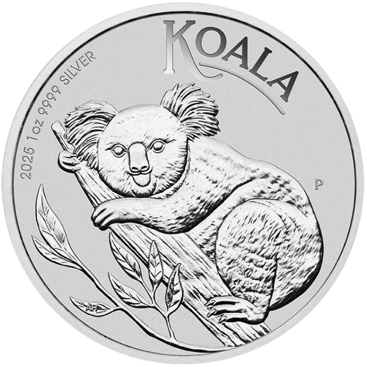 Moneda Argint Koala 2025, 1 Oz, 31.1 g, puritate 999