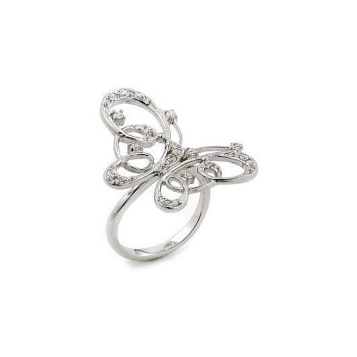 Inel BeSpecial, ISX0127, Argint, Zirconiu, Diametru 17,3 mm 7 US