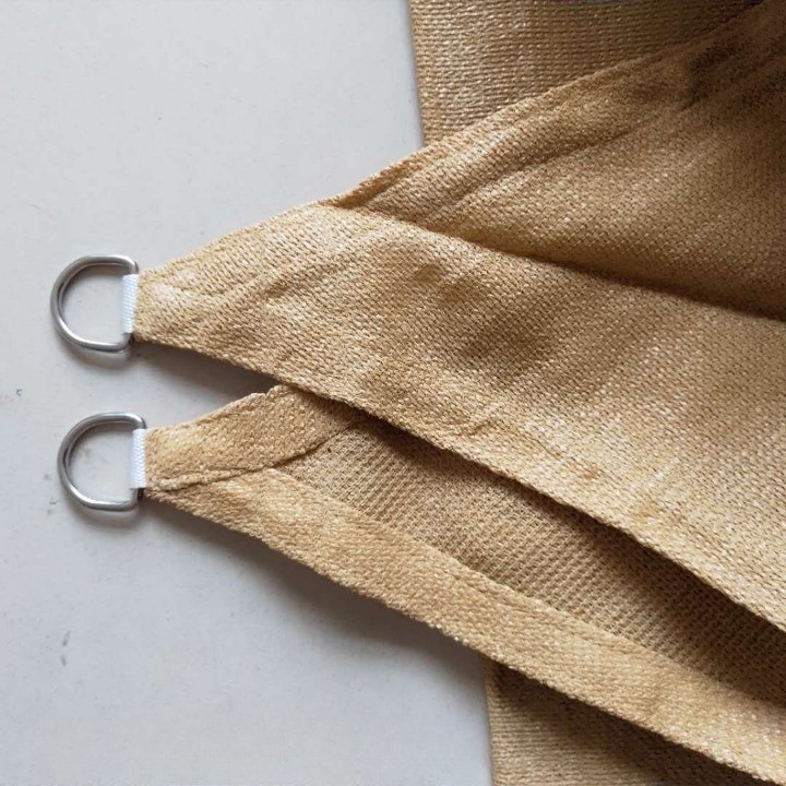 Prelata de soare/ Copertina de tip parasolar, patrata, 4x6 m, galbena, Southern Sky