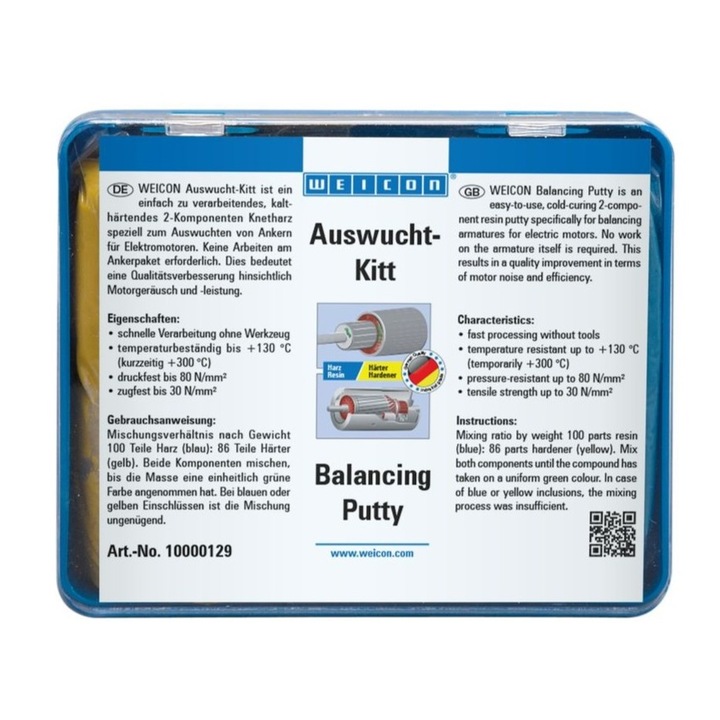 Weicon, Chit de echilibrare, pentru Motoare Electrice, 400 g