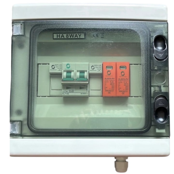 Sistem complet fotovoltaic 10 kw panouri + 10 kw Deye trifazat + 15 kw ...