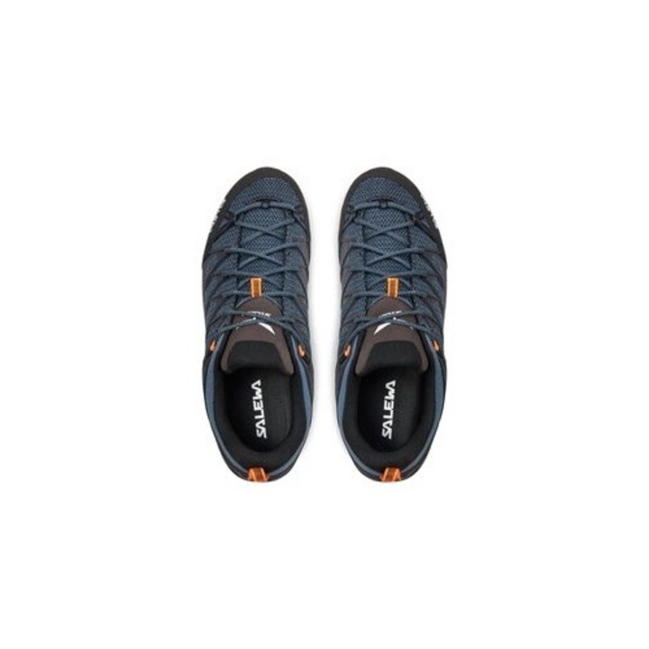 Bocanci trekking barbati Salewa, 304147814, Sintetic, Negru, Negru