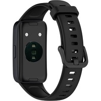 Curea compatibila Huawei Band 8, Huawei Band 9, SA&SO General Store®, silicon, negru