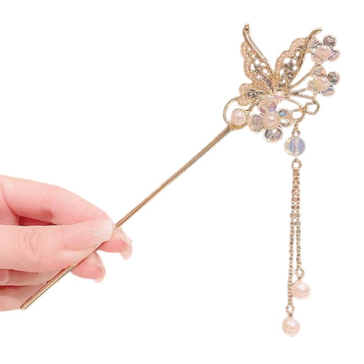 Hajcsat, TREXORA, arany, cirkóniával, elegáns design