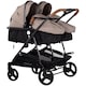 Carucior gemeni Chipolino Duo Smart 2 in 1 tiramisu