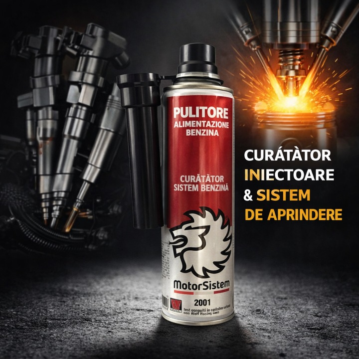 Curatator Alimentare Benzina MOTORSISTEM, 300 ml, reduce consumul carburantului, protejeaza supapele