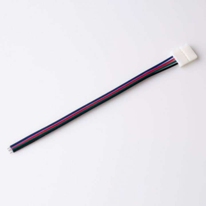 Conector LED RGB 10mm, ECOLIGHT, IP20, 160x15x5mm