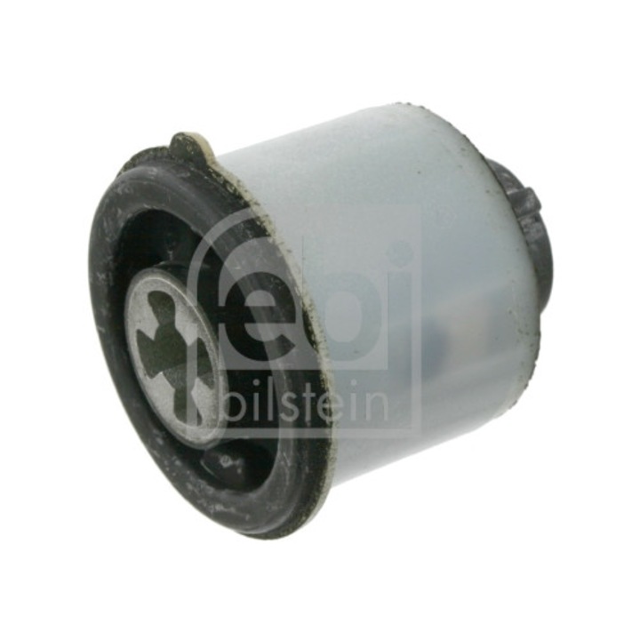 Tengelytest csapágy, FEBI BILSTEIN, Ø12,5 mm/60 mm, vastagság 46,5 mm/70 mm, 0,185 kg, műanyag, bal és jobb hátsó tengely, robusztus és precíz