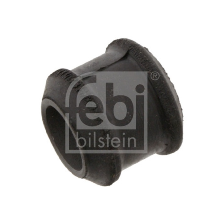 Stabilizátor, FEBI BILSTEIN, Súly 0,03 kg, Belső átmérő 16 mm, Külső átmérő 26 mm, Szélesség 26 mm, Anyag: Gumi / Fém, Beépítési oldal: Első tengely