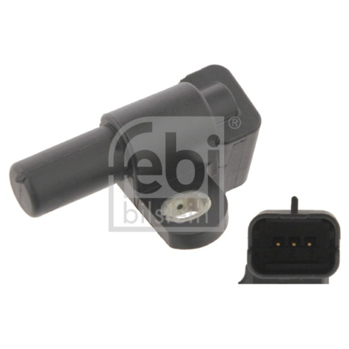 Precíziós vezérműtengely helyzetérzékelő, FEBI BILSTEIN, Megbízható, Hossz 56,9 mm, Külső átmérő 11 mm, Súly 0,01 kg, Csatlakozások száma: 3