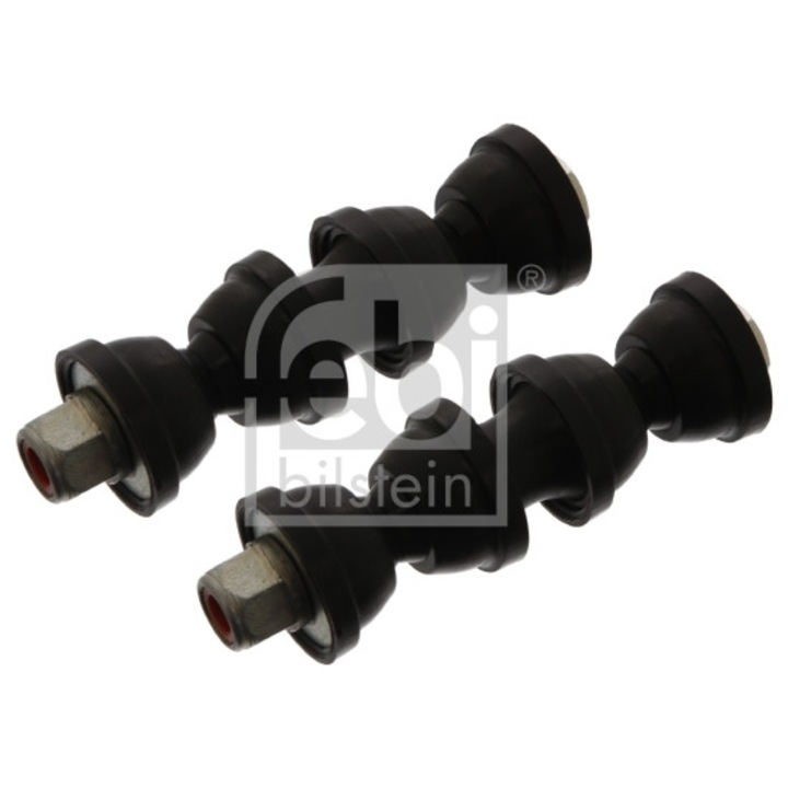 Masszív stabilizátorrúd, FEBI BILSTEIN, Hátsó tengely bal/jobb, Hossz 100 mm, Súly 0,55 kg, M10 x 1,5, Műanyag