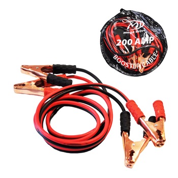 Cabluri pornire Mega Drive, 250 cm, 200 A Cabluri pornire Mega Drive, 250 cm, 200 A