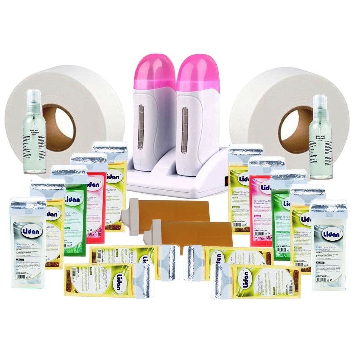 Set Epilare No131 cu Ceara Epilat Roll-on - EVO Incalzitor Ceara Dublu