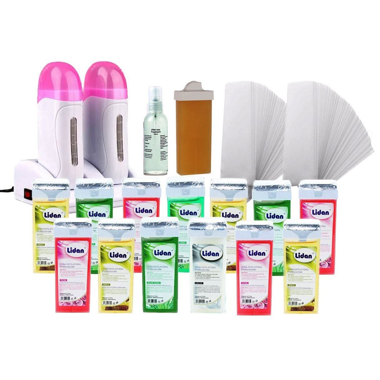 Set Epilare No136 cu Ceara Epilat Roll-on - EVO Incalzitor Ceara Dublu