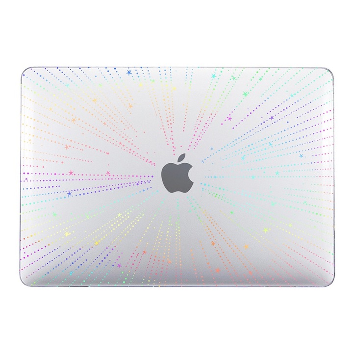 Калъф за MacBook Air 13 2022 M4, M3, M2 Твърд корпус, матово бял, Fudisenn®, кристален корпус за компютър, устойчив на падане, водоустойчив, устойчив на петна, удароустойчив, 31×22×1.5 см