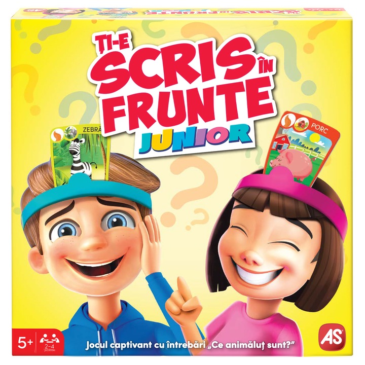 AS Games Game - It's written on your forehead, Junior