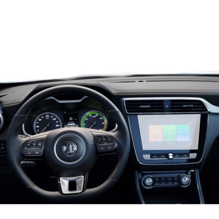 Folie Protectie Navigatie MG ZS 2017-2021, Duragon, protectie Display Navigatie, silicon Mat, Anti-zgarieturi, Anti-amprenta, Anti-reflex, Regenerabila, Flexibila, Anti-Shock, kit instalare