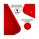 Husa de protectie CENTO Rio compatibila cu Samsung A53 5G Scarlet Red Silicon Premium Mat, Slim, Anti zgarieturi, Anti soc, cu margini ridicate pentru protectia ecranului si a camerei