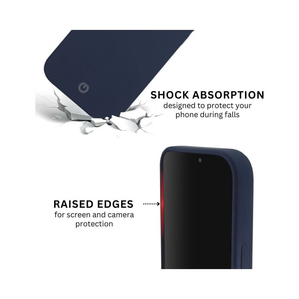 Husa CENTO RioPlus compatibila cu Apple Iphone 16 Space Blue (MAGSAFE)
